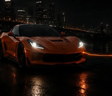 Помаранчевий спортивний автомобіль із публікації DRIVE ON